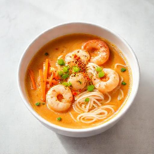 Rýchla Krevetová Laksa