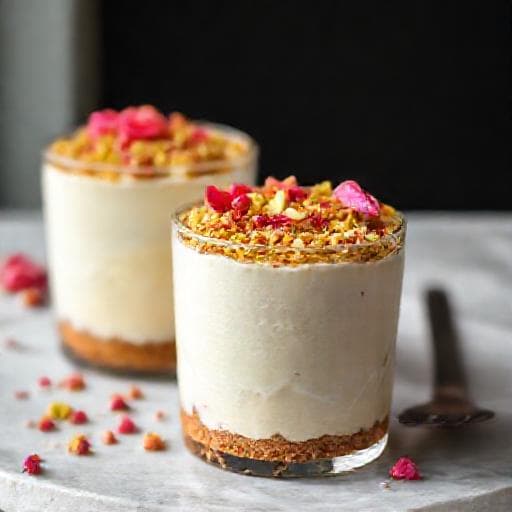 Rýchly Dubajský Cheesecake bez Pečenia