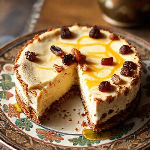 Dubajský Cheesecake s Datľami a Kardamónom