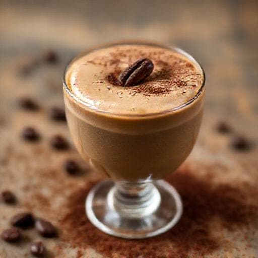 Panna Cotta s kávovou príchuťou