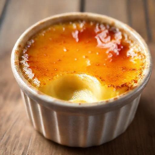 Rýchle Crème brûlée z mikrovlnky