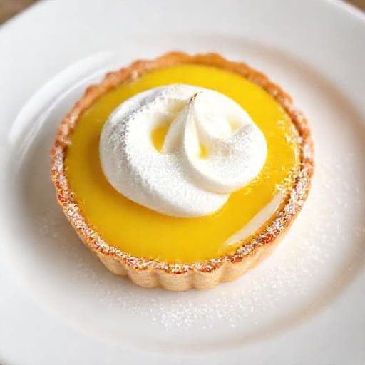 Klasický citrónový tart