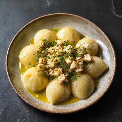 Meteník s Údeným Tofu a Bylinkami