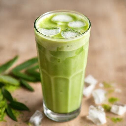 Kokosový Matcha Latte