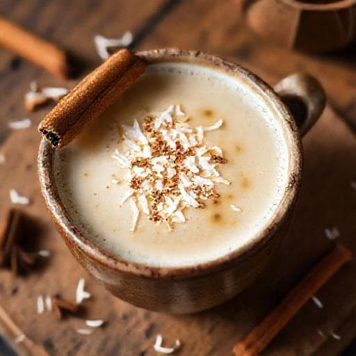Chai Latte s Kokosovým Mliekom (Vegánska)