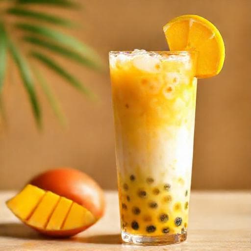 Ovocný Bubble Tea (Mango)