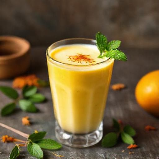 Tradičné mangové lassi