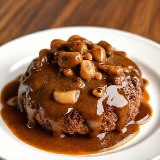 Klasický Salisbury steak