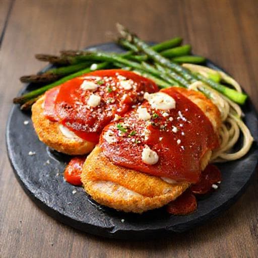 Kurča Parmigiana s Prosciutto Crudo