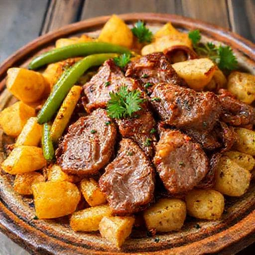 Carne de Porco à Portuguesa Tradicional