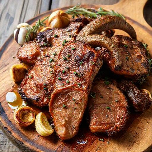 Cabrito Assado Rápido com Ervas