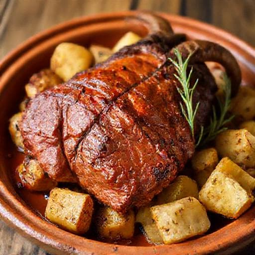 Cabrito Assado à Moda da Serra
