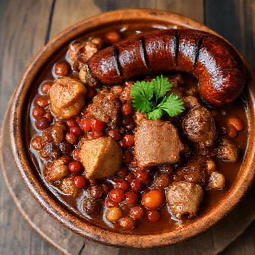 Feijoada à Transmontana com Alheira