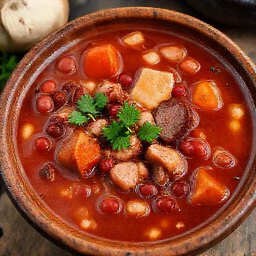 Sopa de Feijão Tradicional Portuguesa