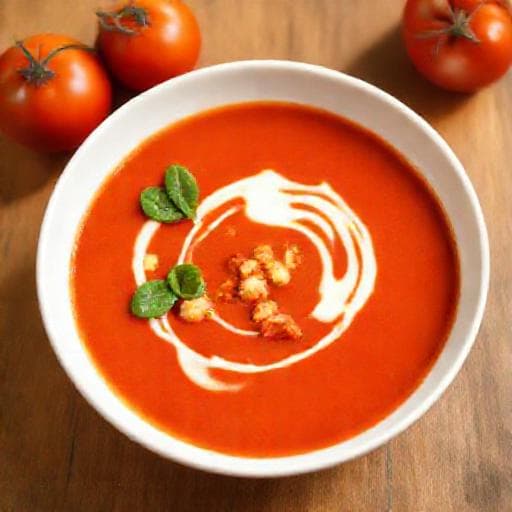Sopa de Tomate Alentejana Rápida