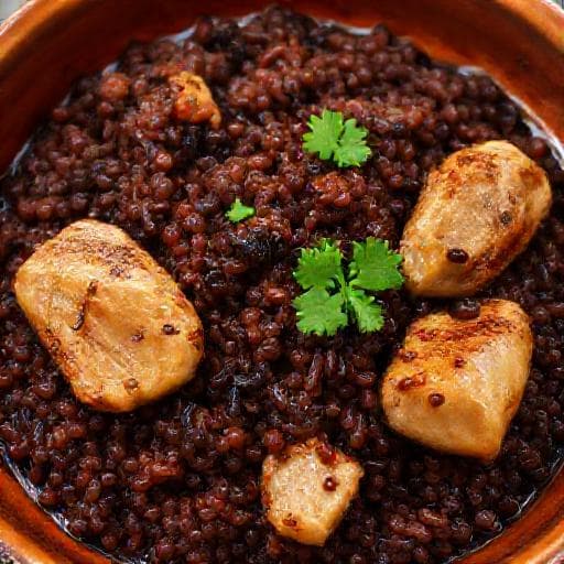 Arroz de Cabidela com Vinagre de Vinho do Porto
