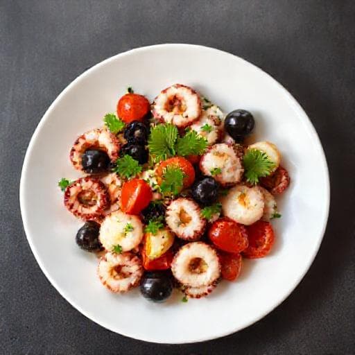 Salada de Polvo Rápida e Simples