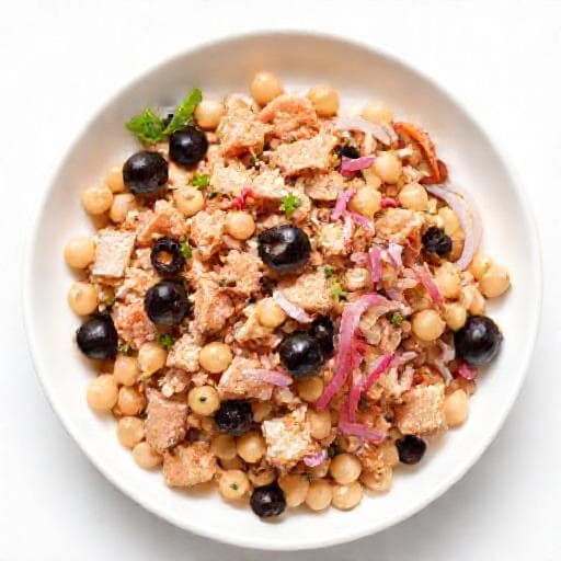 Salada Rápida de Atum e Feijão-Frade
