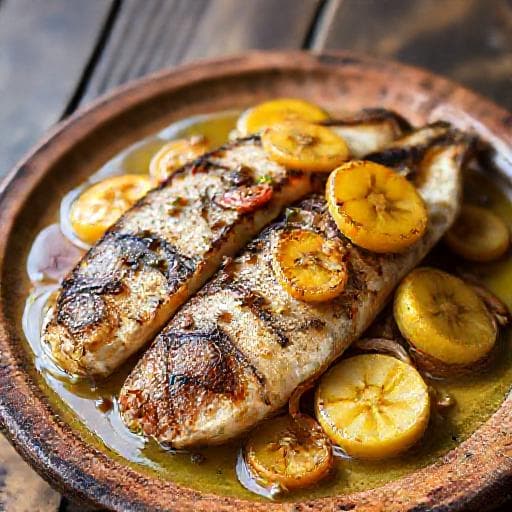Peixe-espada com Banana à Moda dos Açores