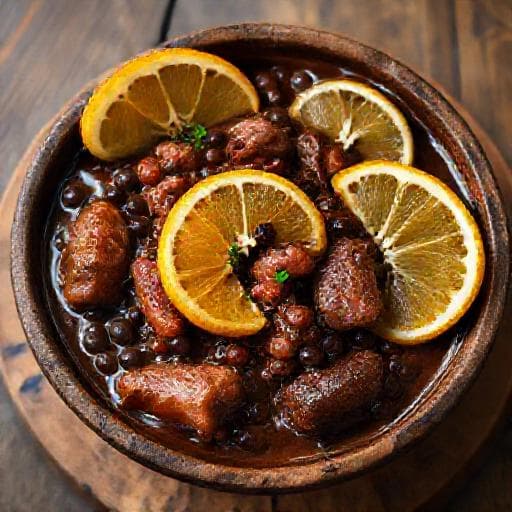 Feijoada Rápida de Panela de Pressão
