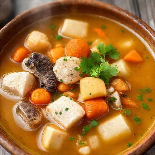 Caldo de Peixe Açoriano Tradicional