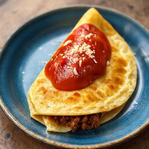 Panqueca Rápida de Carne Moída