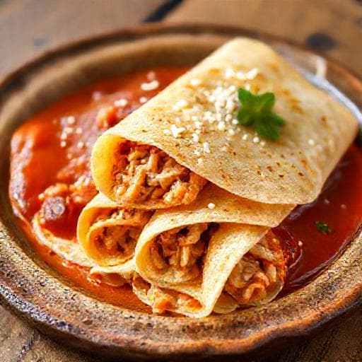 Panqueca de Frango Rápida