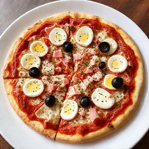 Pizza Portuguesa Rápida