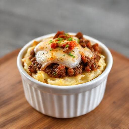 Escondidinho de Mandioca com Carne Moída Rápido