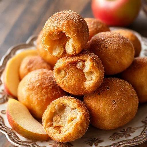 Bolinho de Chuva de Maçã