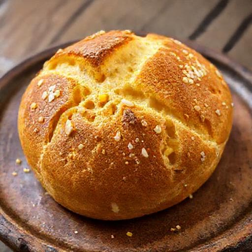 Pão de Milho Caseiro