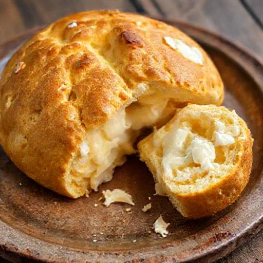 Pão de Milho com Queijo Coalho