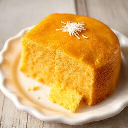 Bolo de Fubá Cremoso