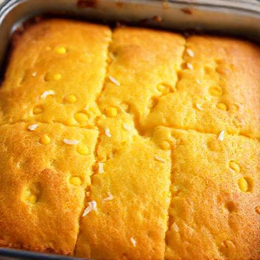 Bolo de Milho Cremoso Rápido de Liquidificador