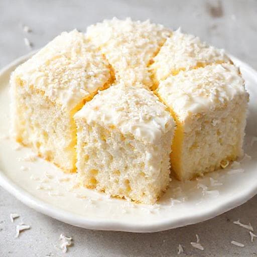 Bolo Gelado de Coco Tradicional