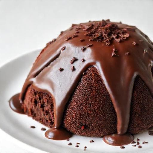 Bolo Vulcão de Chocolate Rápido