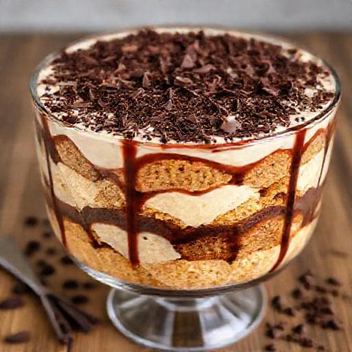 Bolo de Bolacha com Café e Chocolate