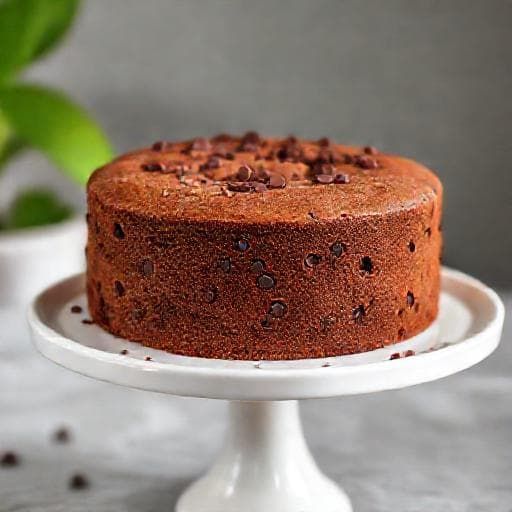 Pão de Ló de Chocolate Rápido