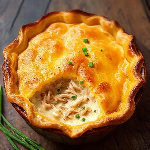 Empadão de Frango com Catupiry