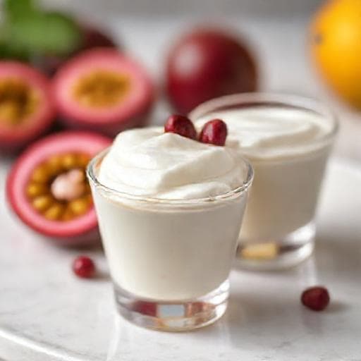 Mousse Rápida de Maracujá (com Polpa Congelada)
