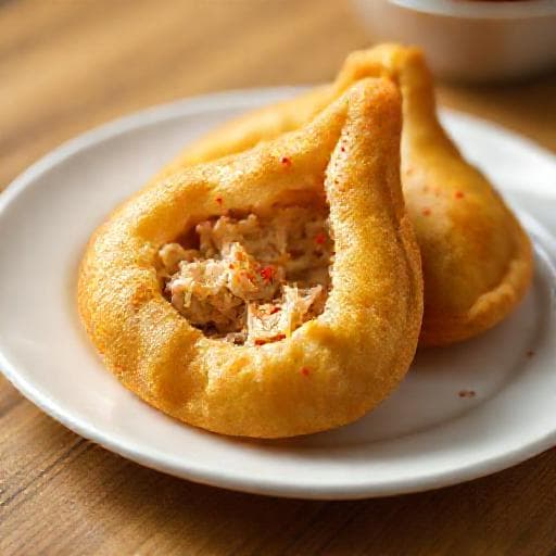 Coxinha de Frango Rápida