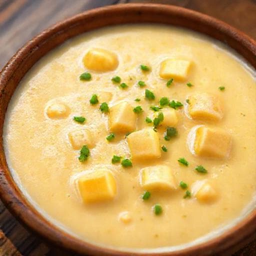 Funge de Mandioca com Queijo Coalho