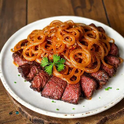 Bife Acebolado Tradicional