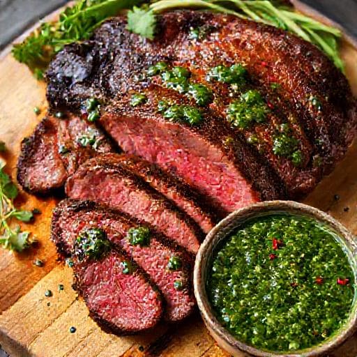 Fraldinha Assada com Chimichurri