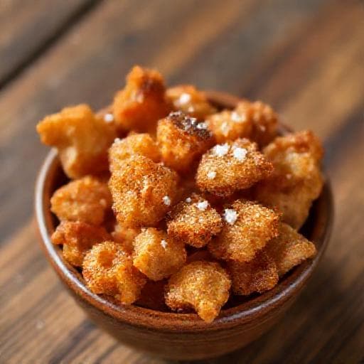 Pururuca de Porco Rápida na Frigideira