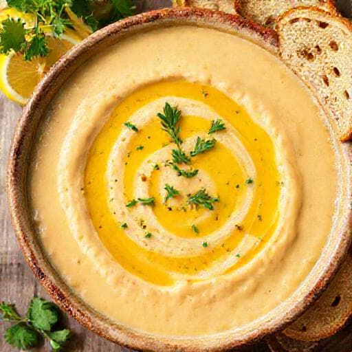 מרק חומוס ולימון קלאסי