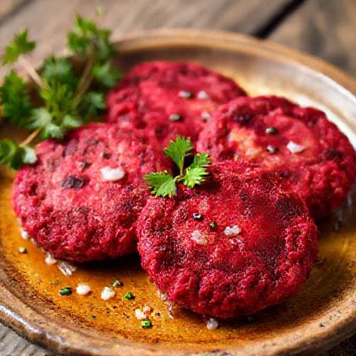 קציצות סלק מסורתיות
