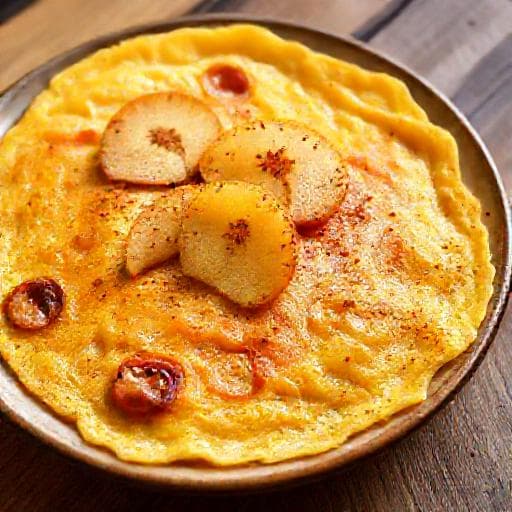 Omlet Biszkoptowy z Jabłkami i Cynamonem
