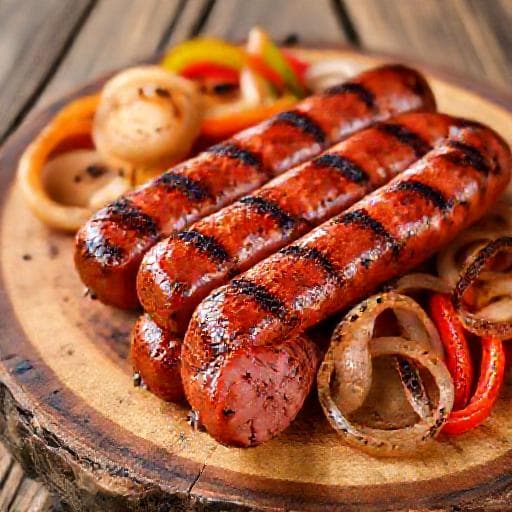 Tradycyjna Kiełbasa z Grilla
