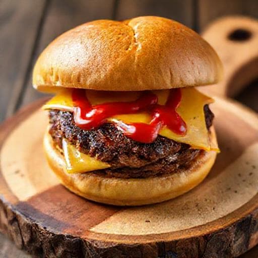 Szybki Burger Wołowy z Patelni